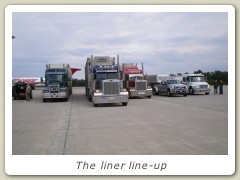 The liner line-up